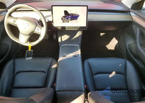 2022 Tesla Model 3 z USA, uszkodzony, nr VIN 5YJ3E1EB0NF288643